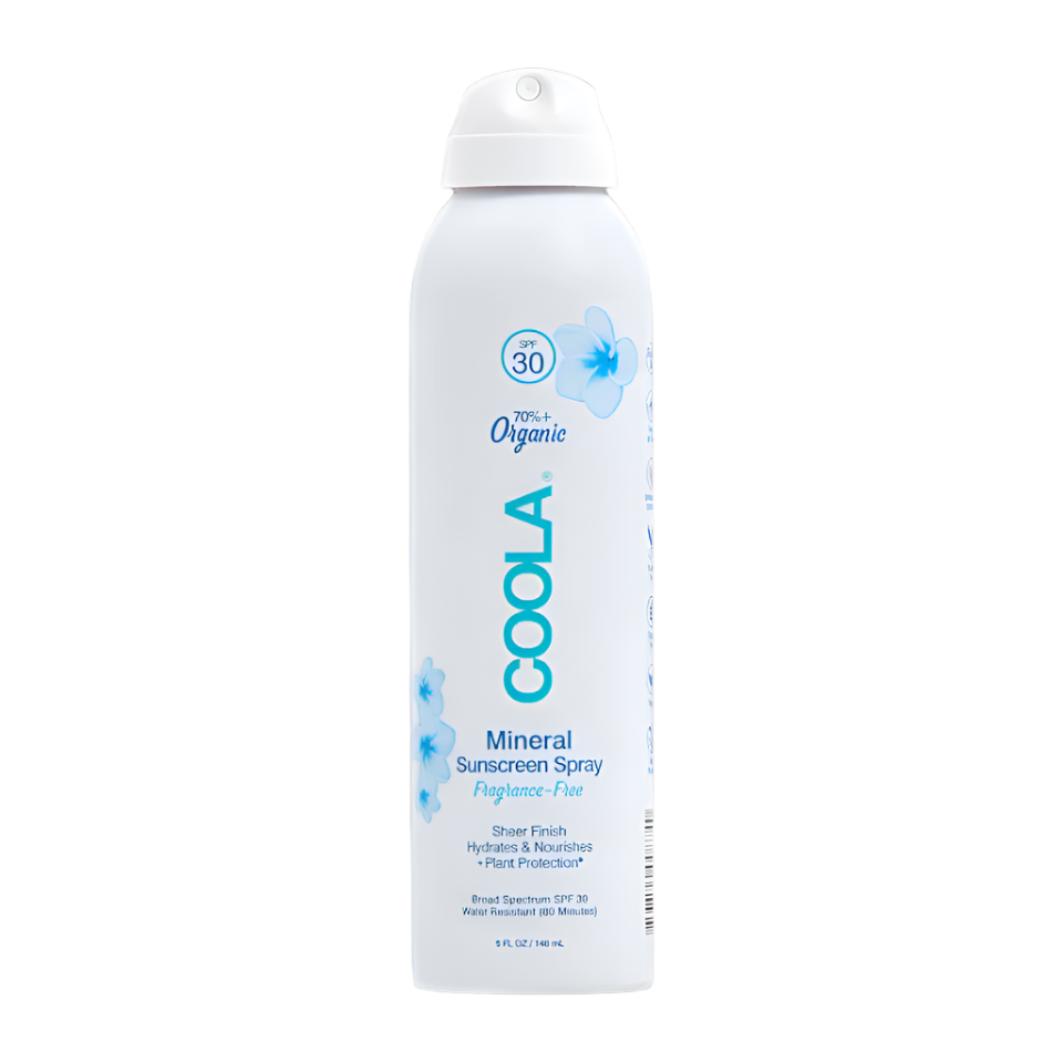 Mineral sunscreen spray fragrance-free 30SPF