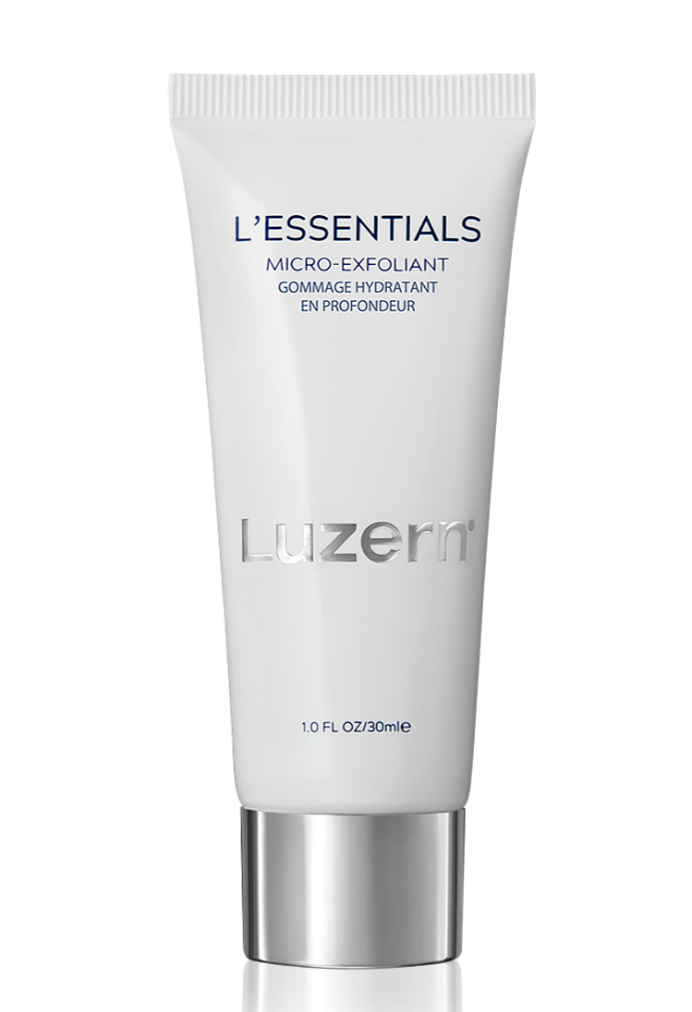 Lésentials micro-exfoliant by Luzern on a white background