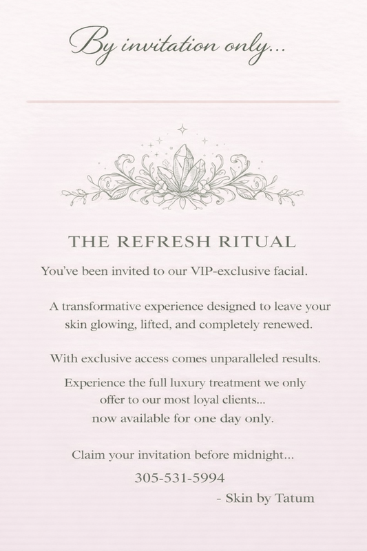 THE REFRESH RITUAL
