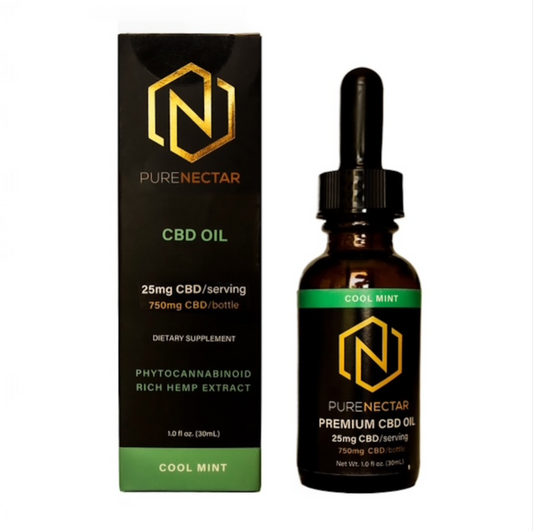 Cool Mint CBD Oil 750mg