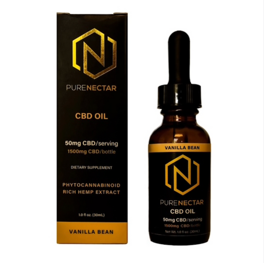 Vanilla Bean CBD Oil 1500mg